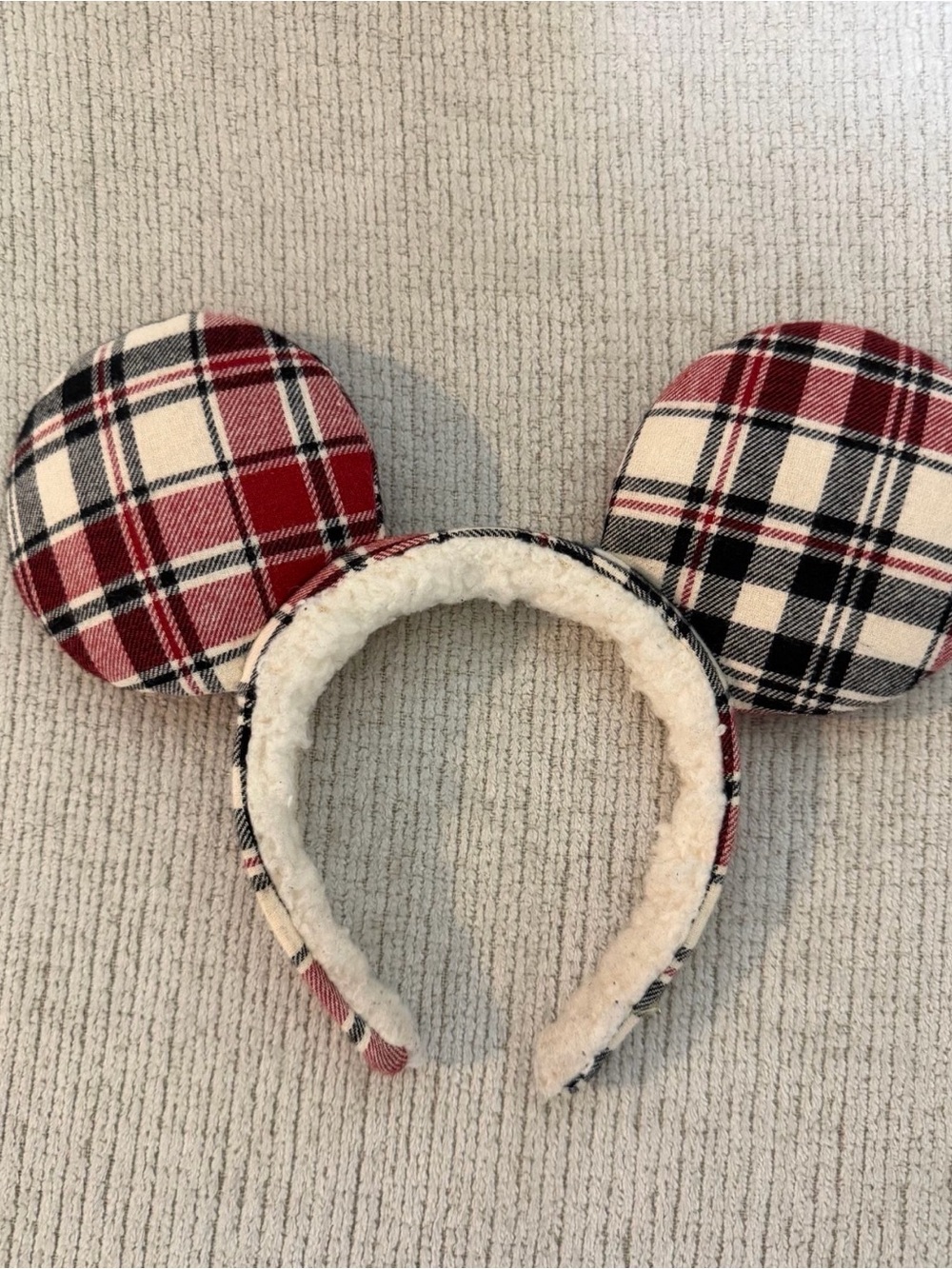 Plaid Mickey Ears